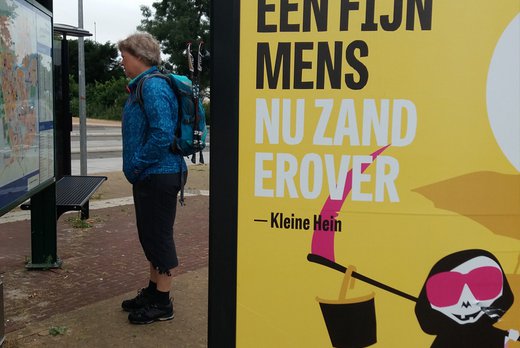 Kleine Hein op het Pieterpad