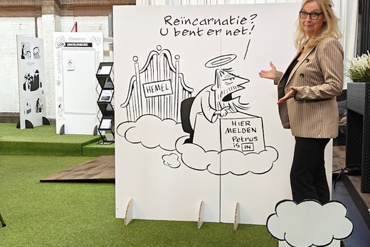 Pop-up expo Doodleuk Peter de Wit