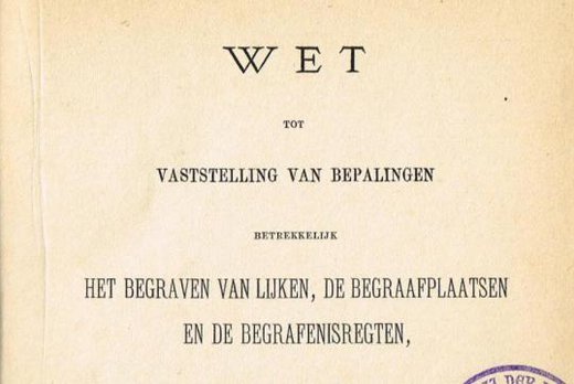 20 | Eerste begrafeniswet